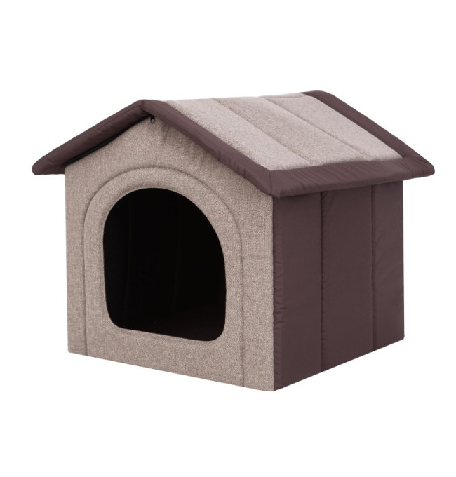 Bouda pro psa INARI R6 capuccino / hnědá