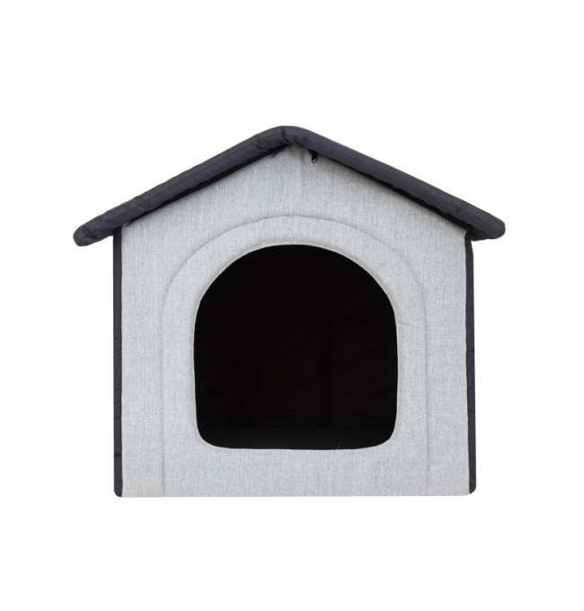 Bouda pro psa INARI R2 šedá / granátová