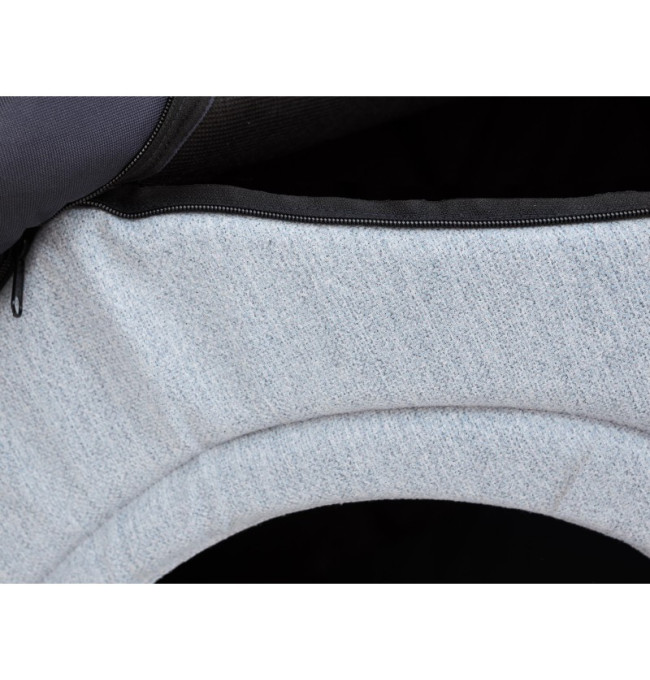 Bouda pro psa INARI R4 šedá / granátová