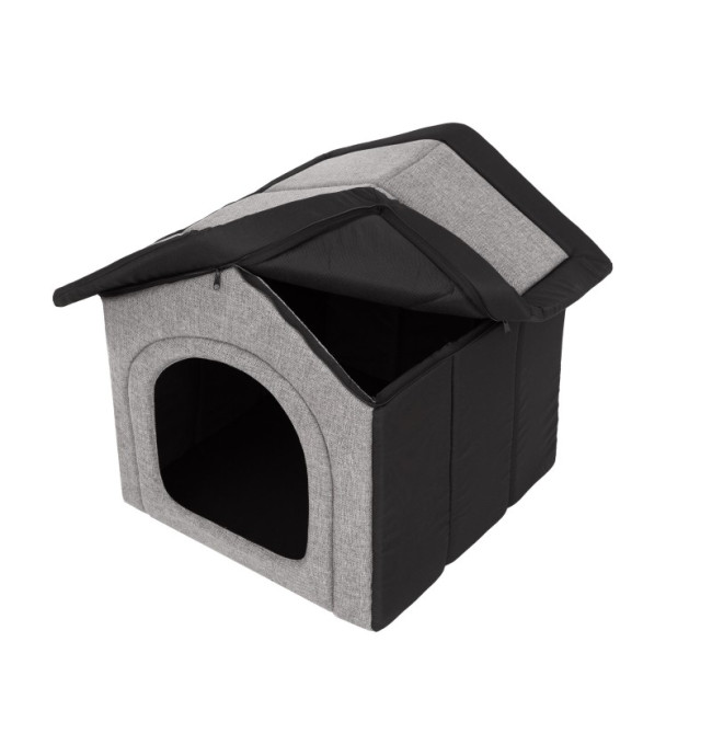 Bouda pro psa INARI R1 šedá / černá