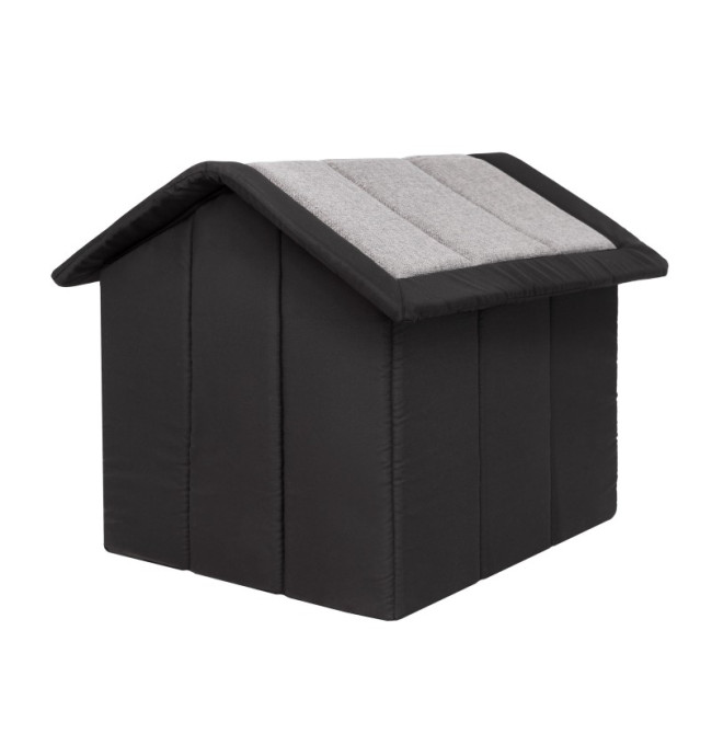 Bouda pro psa INARI R4 šedá / černá