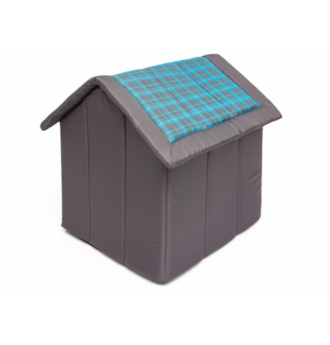 Bouda pro psa R2 pásky, modrá