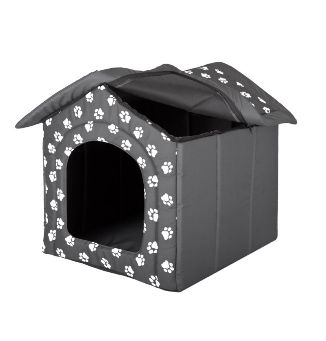 Bouda pro psa R2 tlapky, šedá