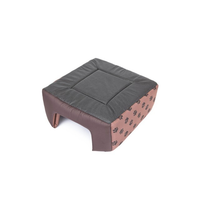 Bouda a pelíšek pro psa BUTTERFLY R4 tlapky, světle hnědá