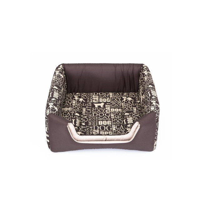 Bouda a pelíšek pro psa BUTTERFLY R2 nápisy