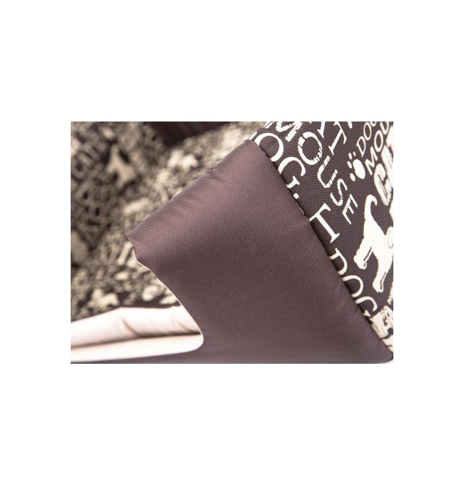 Bouda a pelíšek pro psa BUTTERFLY R1 nápisy