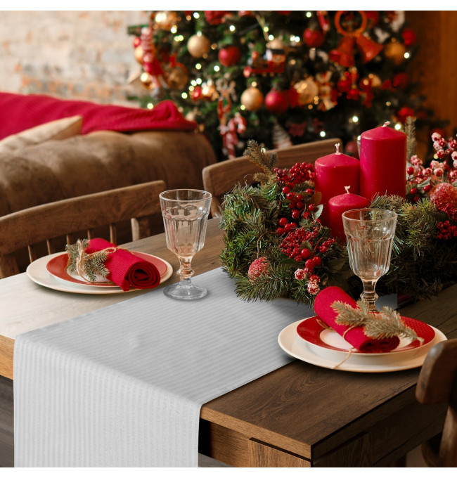 Ubrus FLASH 6 stříbrný