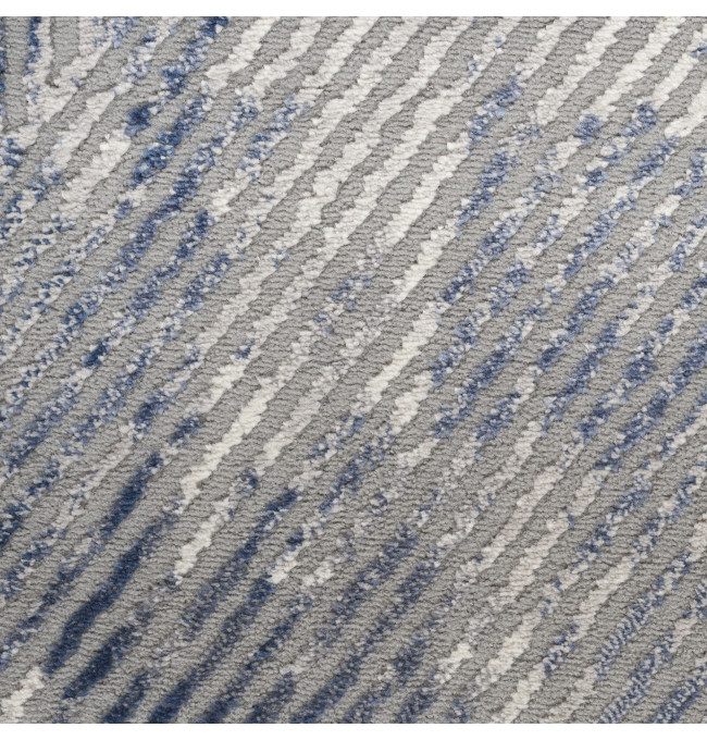 Koberec CALVIN KLEIN TRANSITIONS šedý/modrý