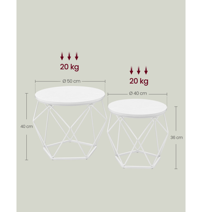 Set konferenčních stolků LET040W46