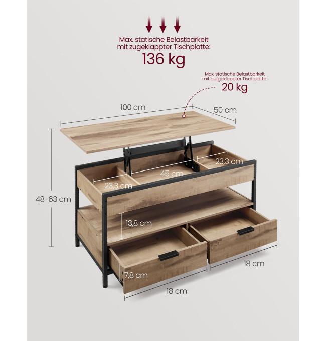 Konferenční stolek LCT209K02