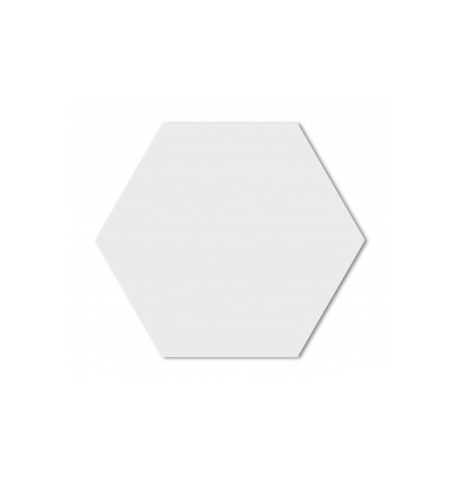 Zrcadlo HEX stříbrné