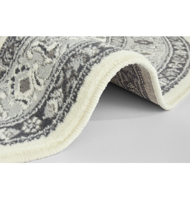 Koberec Hanse Home Mirkan Parun Täbriz krémový / šedý kruh