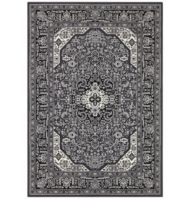 Koberec Hanse Home Mirkan Skazar Isfahan tmavě šedý