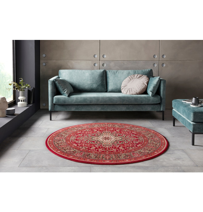 Koberec Hanse Home Mirkan Skazar Isfahan oriental, červený kruh