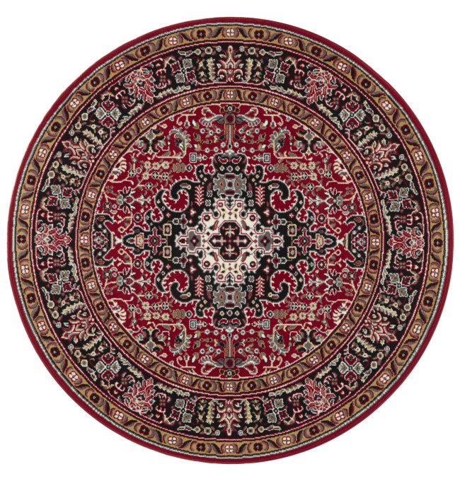 Koberec Hanse Home Mirkan Skazar Isfahan červený kruh