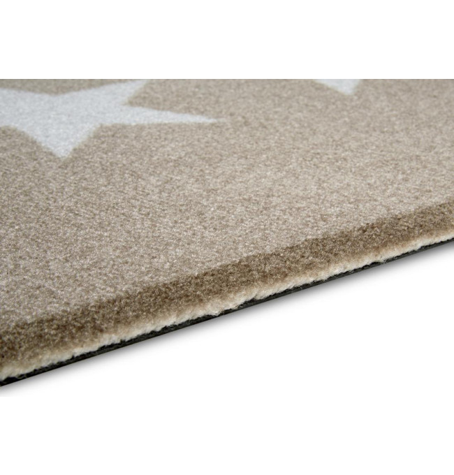 Rohožka Hanse Home Deko hvězdy, béžová / krémová