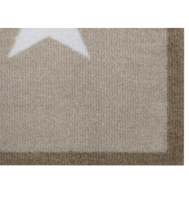 Rohožka Hanse Home Deko hvězdy, béžová / krémová