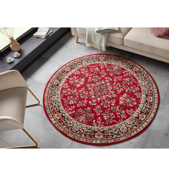 Koberec Hanse Home Oriental červený kruh