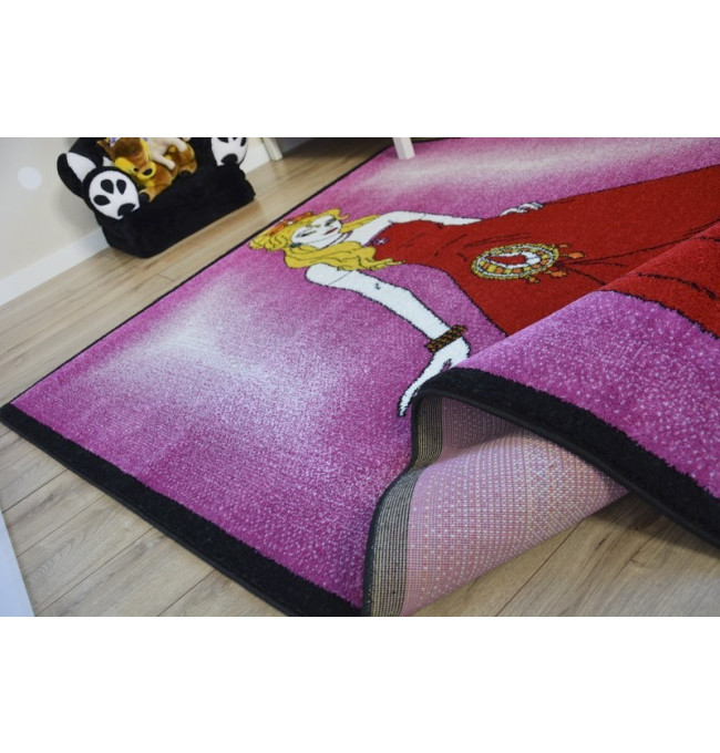 Dětský koberec Kids Princess růžový C425