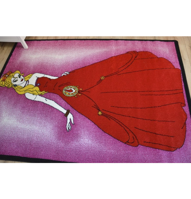 Dětský koberec Kids Princess růžový C425