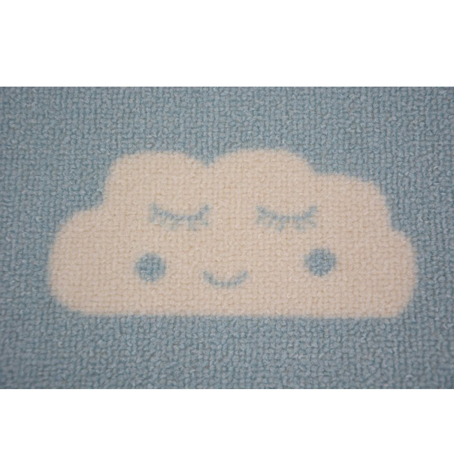 Dětský protiskluzový koberec CLOUDS nebeský