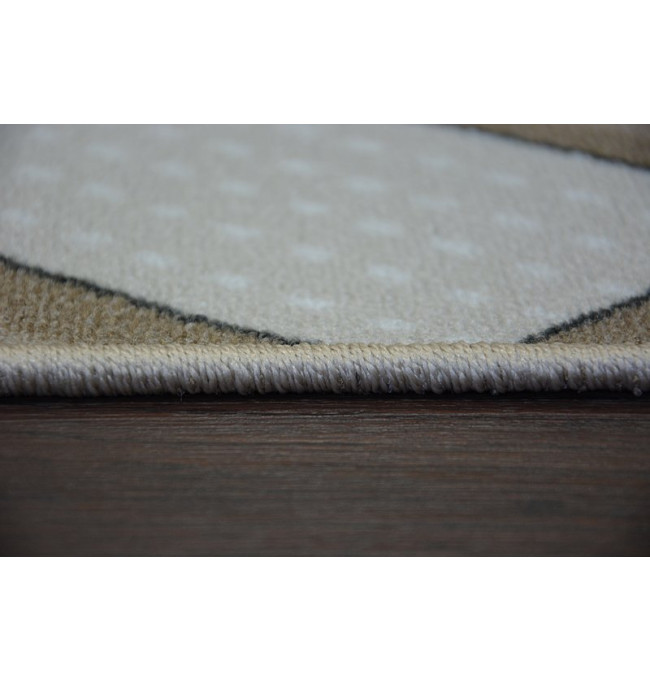 Dětský protiskluzový koberec STREET béžový