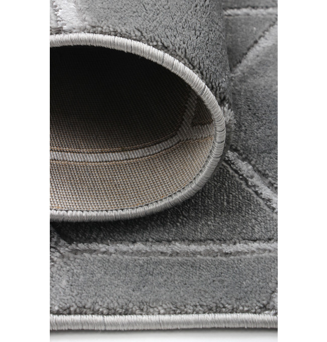 Koberec Diamond K4422S SILVER / SILVER Glamour