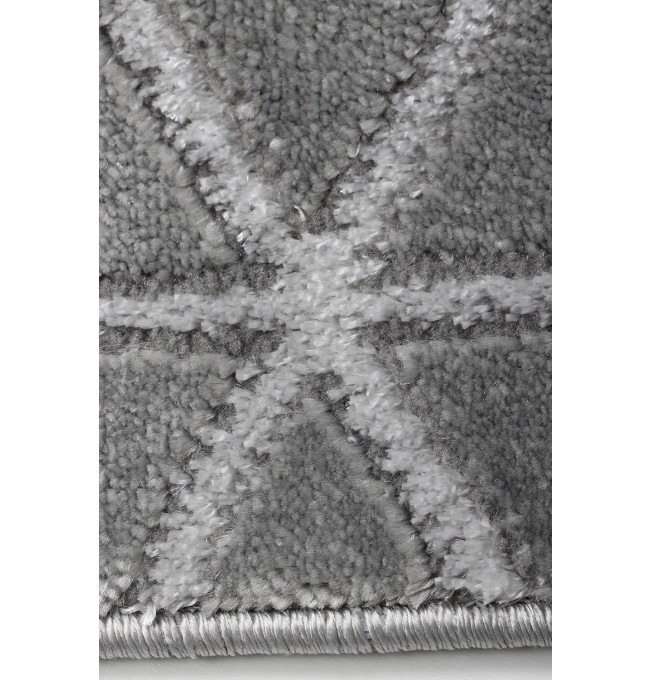 Koberec Diamond K4422S SILVER / SILVER Glamour