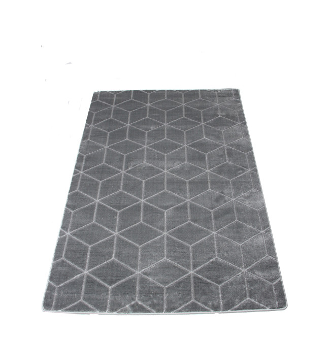 Koberec Diamond K4422S SILVER / SILVER Glamour