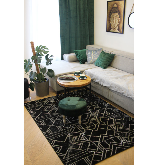 Koberec Diamond K4493S SILVER / SILVER