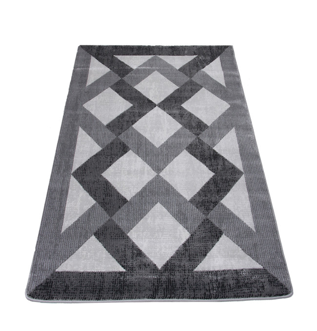 Koberec Diamond K4494S SILVER / SILVER Glamour