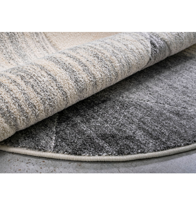 Koberec DIXIE CIRCLE GREY kruh