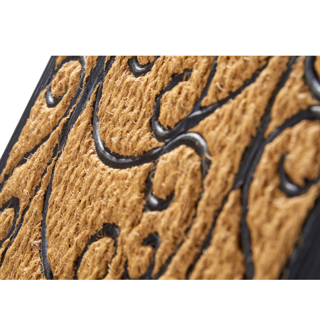 Rohožka Hanse Home Mix Mats ornament, béžová / černá