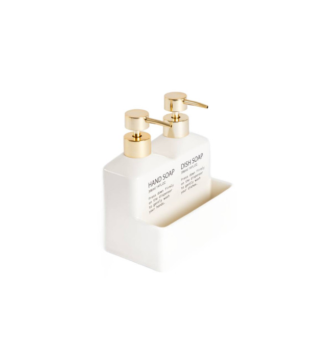 Dávkovač na mýdlo a saponát EBRO krémový 721649