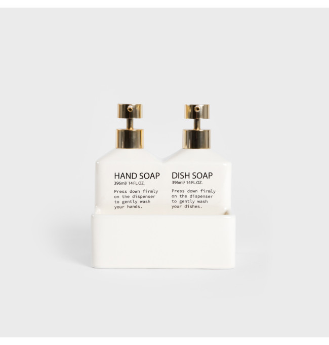 Dávkovač na mýdlo a saponát EBRO krémový 721649