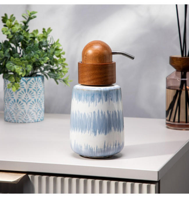 Dávkovač na mýdlo NODO modrý 733222