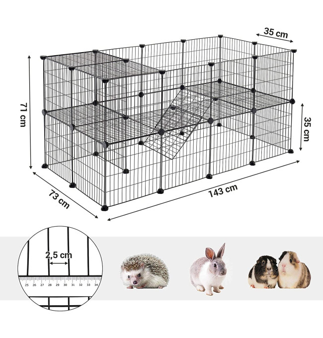 Dvoupatrová klec LPI02H
