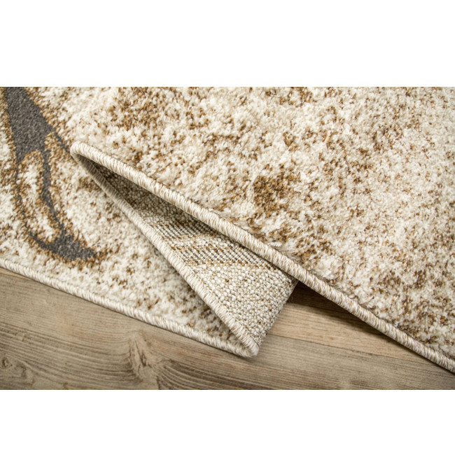 Koberec Zer Lux 5766A abstraktní, béžový / krémový / zlatý / šedý