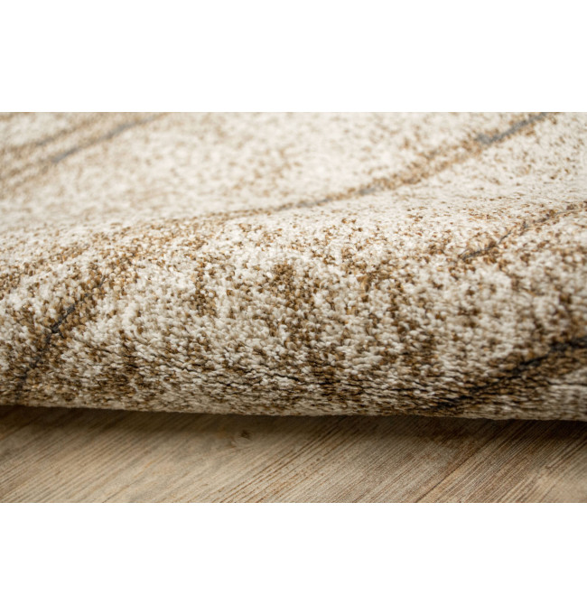 Koberec Zer Lux 5766A abstraktní, béžový / krémový / zlatý / šedý