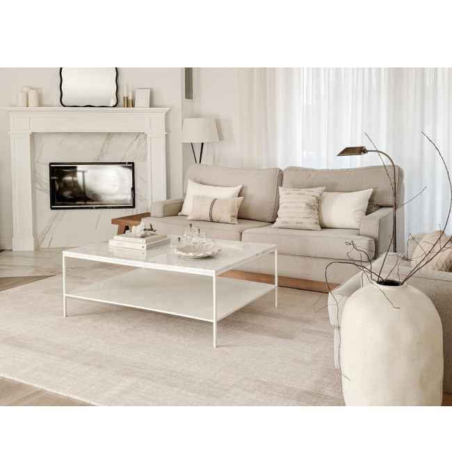 Koberec Agnella Agnus Brush Lines krémový