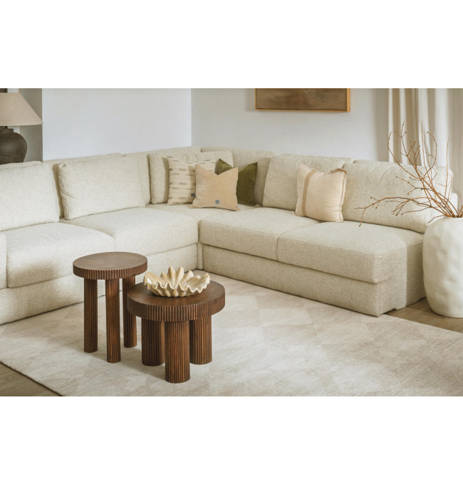 Koberec Agnella Agnus Checkered béžový