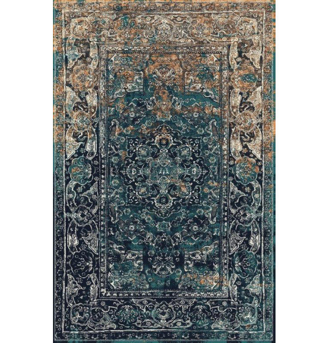 Koberec Agnella Agnus Morton smaragdový