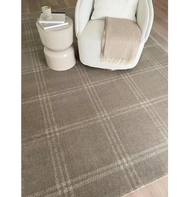 Koberec Agnella Calisia M Grid Prime Taupe