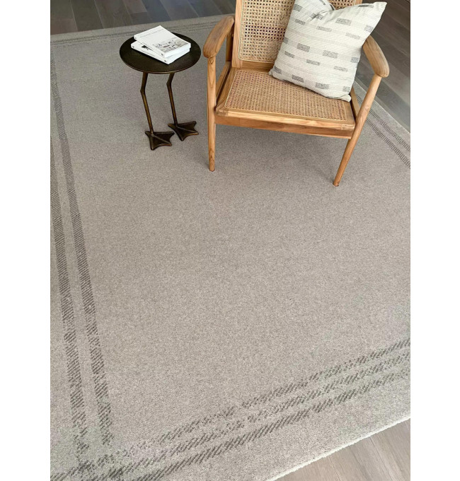 Koberec Agnella Calisia M Grid Rim pískový