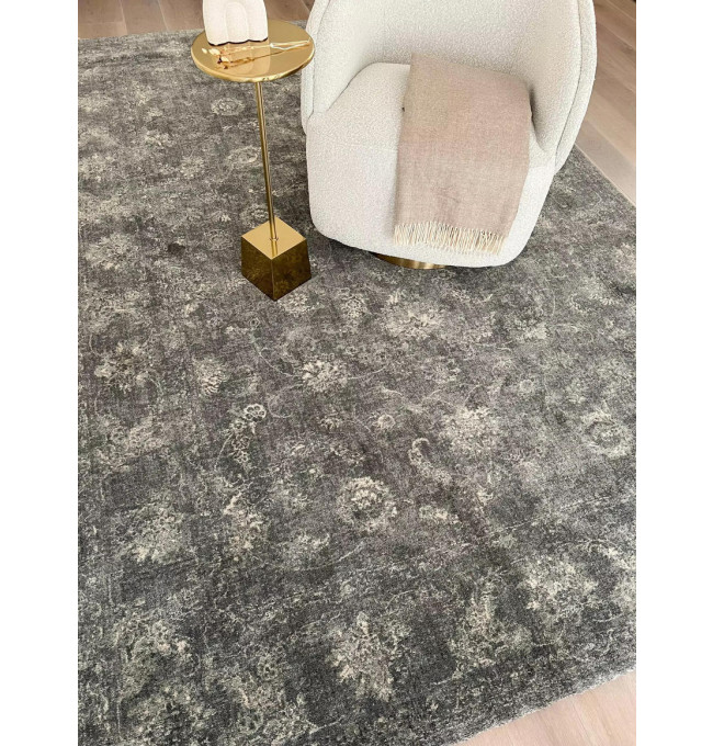 Koberec Agnella Calisia Vintage Flora Grafit