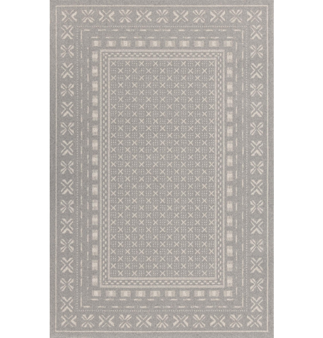 Koberec Agnella Noble Blockprint šedý