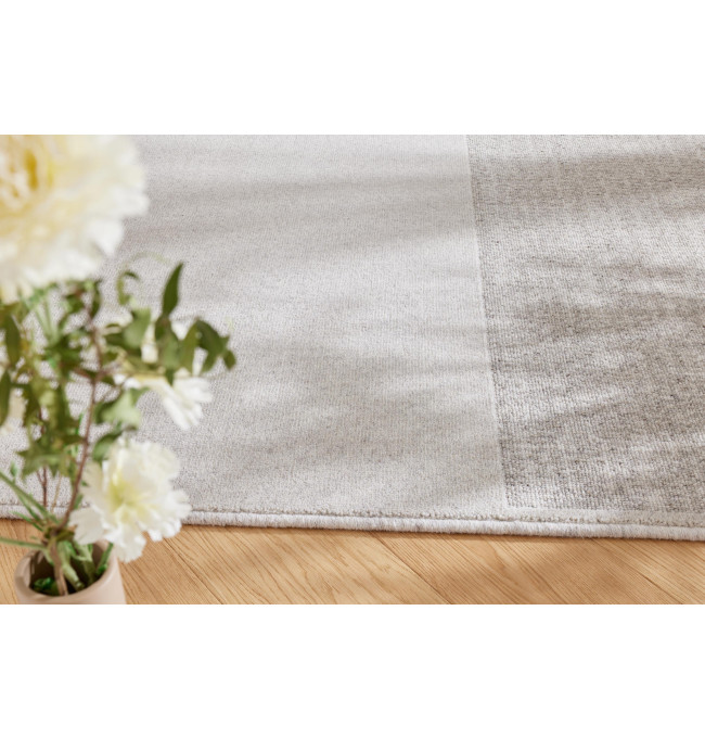 Koberec Agnella Noble Nizer světle šedý třásně