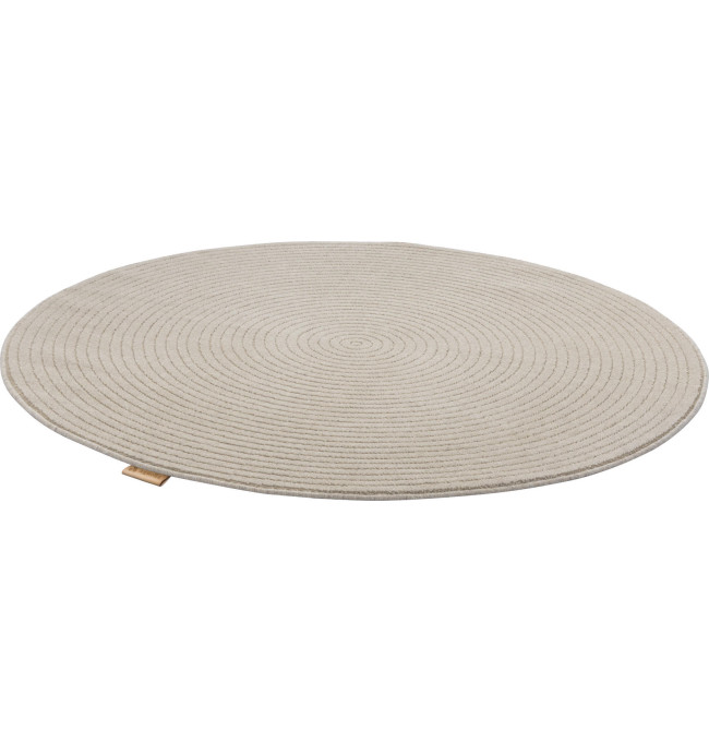 Koberec Agnella Noble Ruti světle béžový kruh