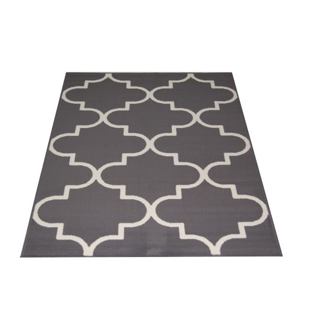 Koberec Amazon Koniczyna šedý