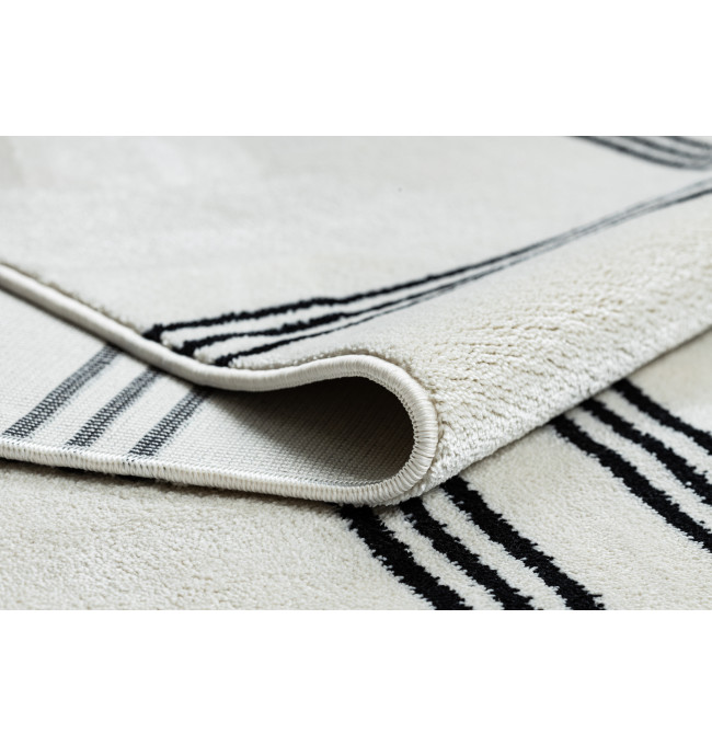 Koberec AMOUR 53091C geometrický / linie, krémový